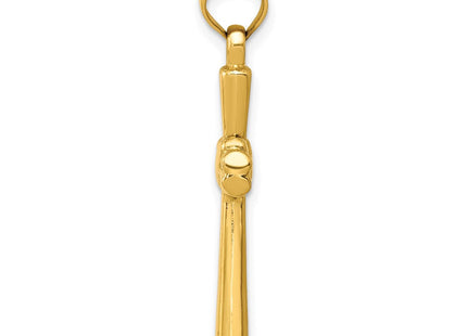 14k Hollow Cross Pendant (Style K6163)