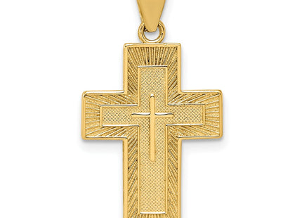 14k Yellow Gold Pendants Style K6165 - Classique Jewelry Inc.