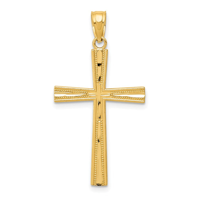 14k Yellow Gold Pendants Style K6166 - Classique Jewelry Inc.
