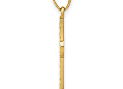 14k Yellow Gold Pendants Style K6167 - Classique Jewelry Inc.