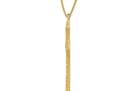 14k Yellow Gold Pendants Style K6223 - Classique Jewelry Inc.