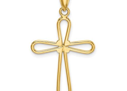 14k Yellow Gold Pendants Style K6225 - Classique Jewelry Inc.