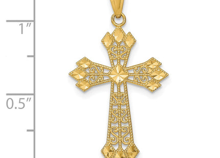 14k Yellow Gold Pendants Style K6238 - Classique Jewelry Inc.