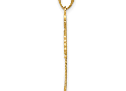 14k Yellow Gold Pendants Style K6241 - Classique Jewelry Inc.
