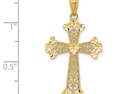 14k Yellow Gold Pendants Style K6241 - Classique Jewelry Inc.