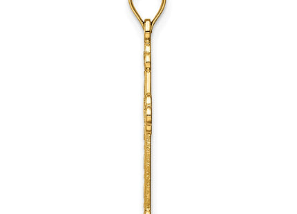 14k Yellow Gold Pendants Style K6246 - Classique Jewelry Inc.