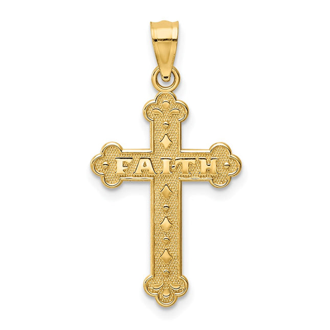 14k Yellow Gold Pendants Style K6246 - Classique Jewelry Inc.
