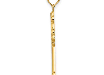 14k Yellow Gold Pendants Style K6256 - Classique Jewelry Inc.