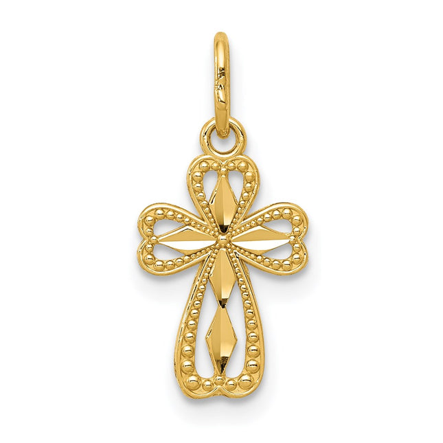 14k Yellow Gold Pendants Style K6263 - Classique Jewelry Inc.