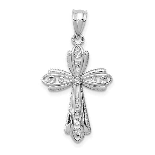 14k White Gold Pendants Style K6270 - Classique Jewelry Inc.