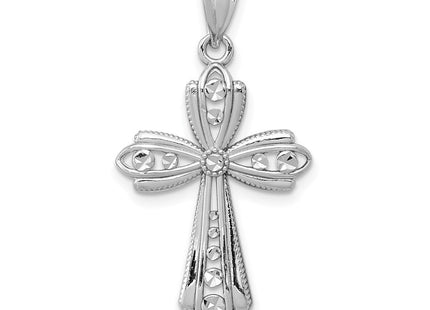 14K gold crucifix pendant
