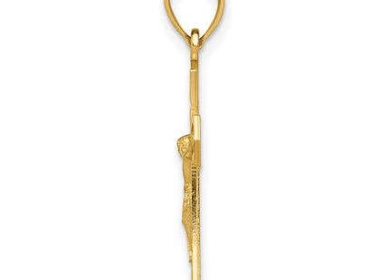 14k Yellow Gold Pendants Style K6296 - Classique Jewelry Inc.
