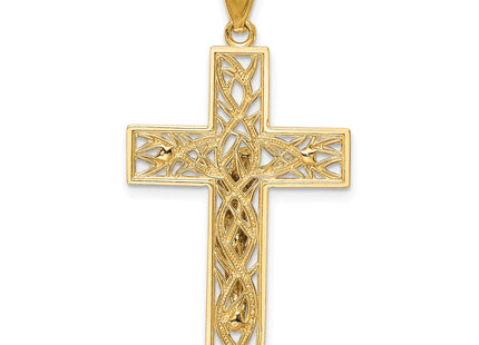 14k Two-tone Pendants Style K6300 - Classique Jewelry Inc.