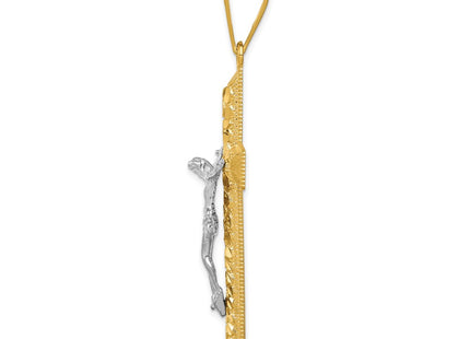 14k Two-tone Pendants Style K6302 - Classique Jewelry Inc.