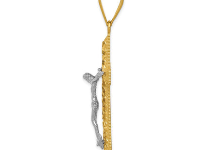 14k Two-tone Pendants Style K6303 - Classique Jewelry Inc.