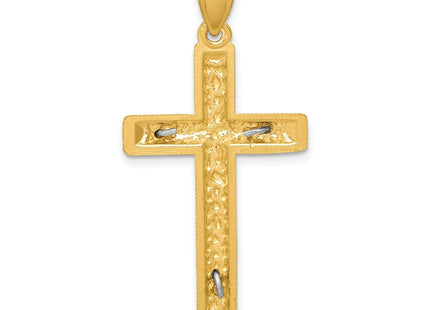14k Two-tone Pendants Style K6304 - Classique Jewelry Inc.