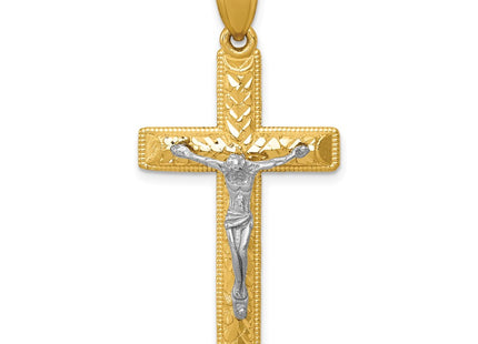 14k Two-tone Pendants Style K6304 - Classique Jewelry Inc.