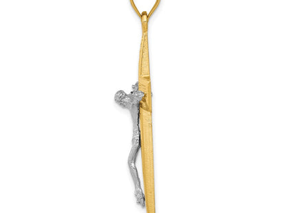 14k Two-tone Pendants Style K6314 - Classique Jewelry Inc.