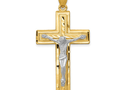 14k Two-tone Pendants Style K6314 - Classique Jewelry Inc.