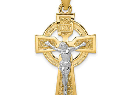 14k Two-tone Pendants Style K6333 - Classique Jewelry Inc.