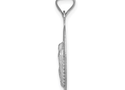 14k White Gold Pendants Style K6338 - Classique Jewelry Inc.