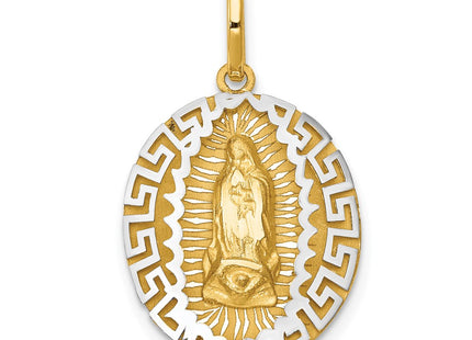 14k Two-tone Pendants Style K6340 - Classique Jewelry Inc.