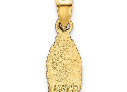 14k Yellow Gold Pendants Style K6347 - Classique Jewelry Inc.