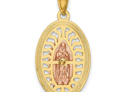 14k Two-tone Jewelry Style K6349 - Classique Jewelry Inc.