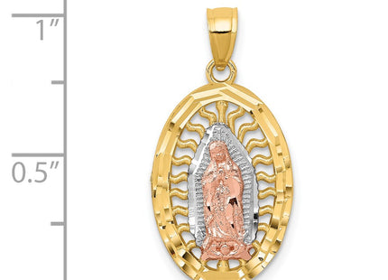 14k Two-tone Jewelry Style K6349 - Classique Jewelry Inc.