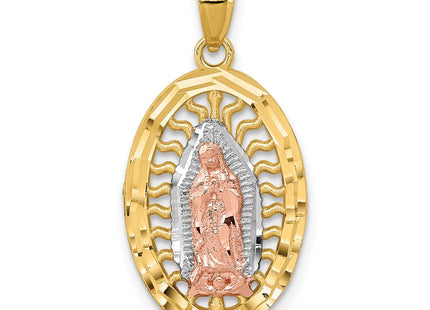 14k Two-tone Jewelry Style K6349 - Classique Jewelry Inc.