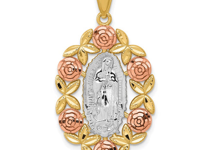 14k Two-tone Pendants Style K6351 - Classique Jewelry Inc.