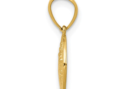 14k Yellow Gold Pendants Style K6353 - Classique Jewelry Inc.