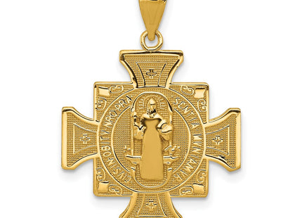 14k Yellow Gold Pendants Style K6355 - Classique Jewelry Inc.