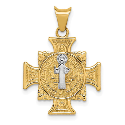 14K gold pendant