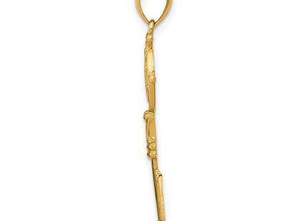 14k Yellow Gold Pendants Style K6357 - Classique Jewelry Inc.