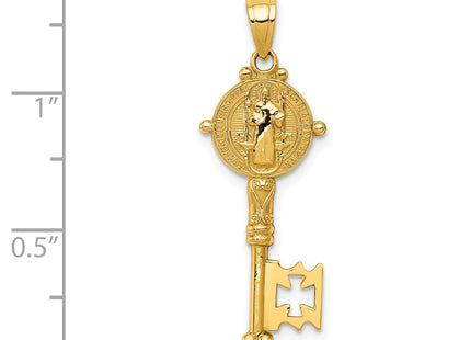 14k Yellow Gold Pendants Style K6357 - Classique Jewelry Inc.
