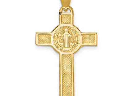 14k San Benito 2-Sided Crucifix Pendant (Style K6358)