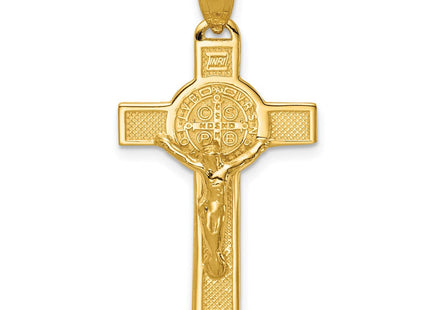 14k San Benito 2-Sided Crucifix Pendant (Style K6358)
