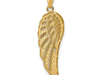 14k Yellow & Rhodium Pendants Style K6369 - Classique Jewelry Inc.