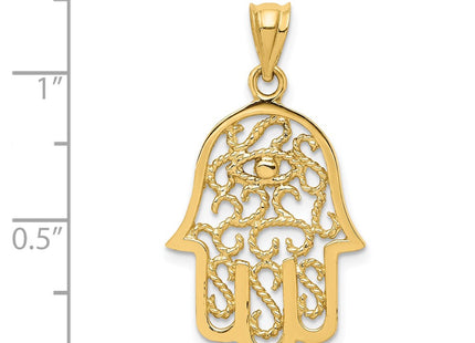 14k Yellow Gold Pendants Style K6378 - Classique Jewelry Inc.