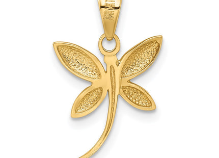 14k Yellow & Rhodium Pendants Style K6379 - Classique Jewelry Inc.