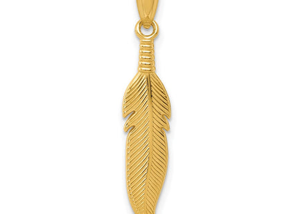 14k Yellow Gold Pendants Style K6382 - Classique Jewelry Inc.