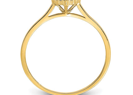 14k Yellow Gold Rings Style K6417 - Classique Jewelry Inc.