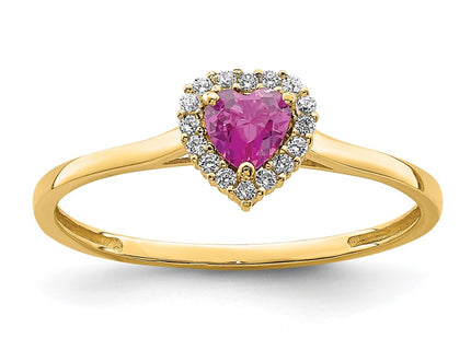 14k Yellow Gold Rings Style K6417 - Classique Jewelry Inc.