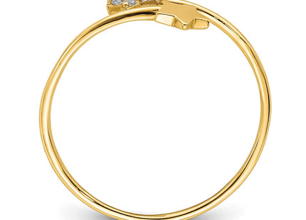 14k Yellow Gold Rings Style K6420 - Classique Jewelry Inc.