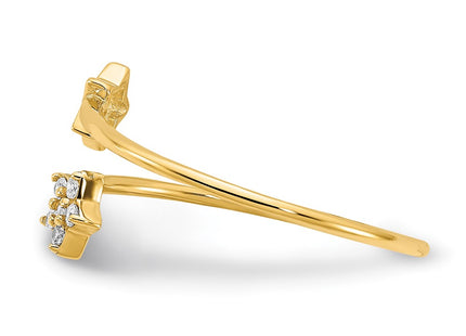14k Yellow Gold Rings Style K6420 - Classique Jewelry Inc.
