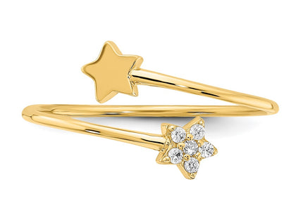 14k Yellow Gold Rings Style K6420 - Classique Jewelry Inc.