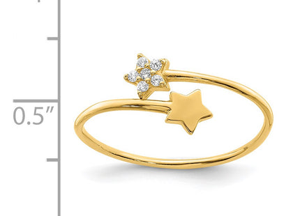 14k Yellow Gold Rings Style K6420 - Classique Jewelry Inc.