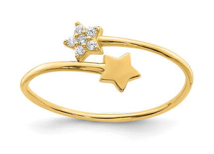 14k Yellow Gold Rings Style K6420 - Classique Jewelry Inc.