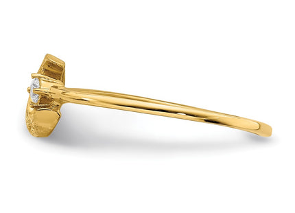 14k Yellow Gold Rings Style K6421 - Classique Jewelry Inc.